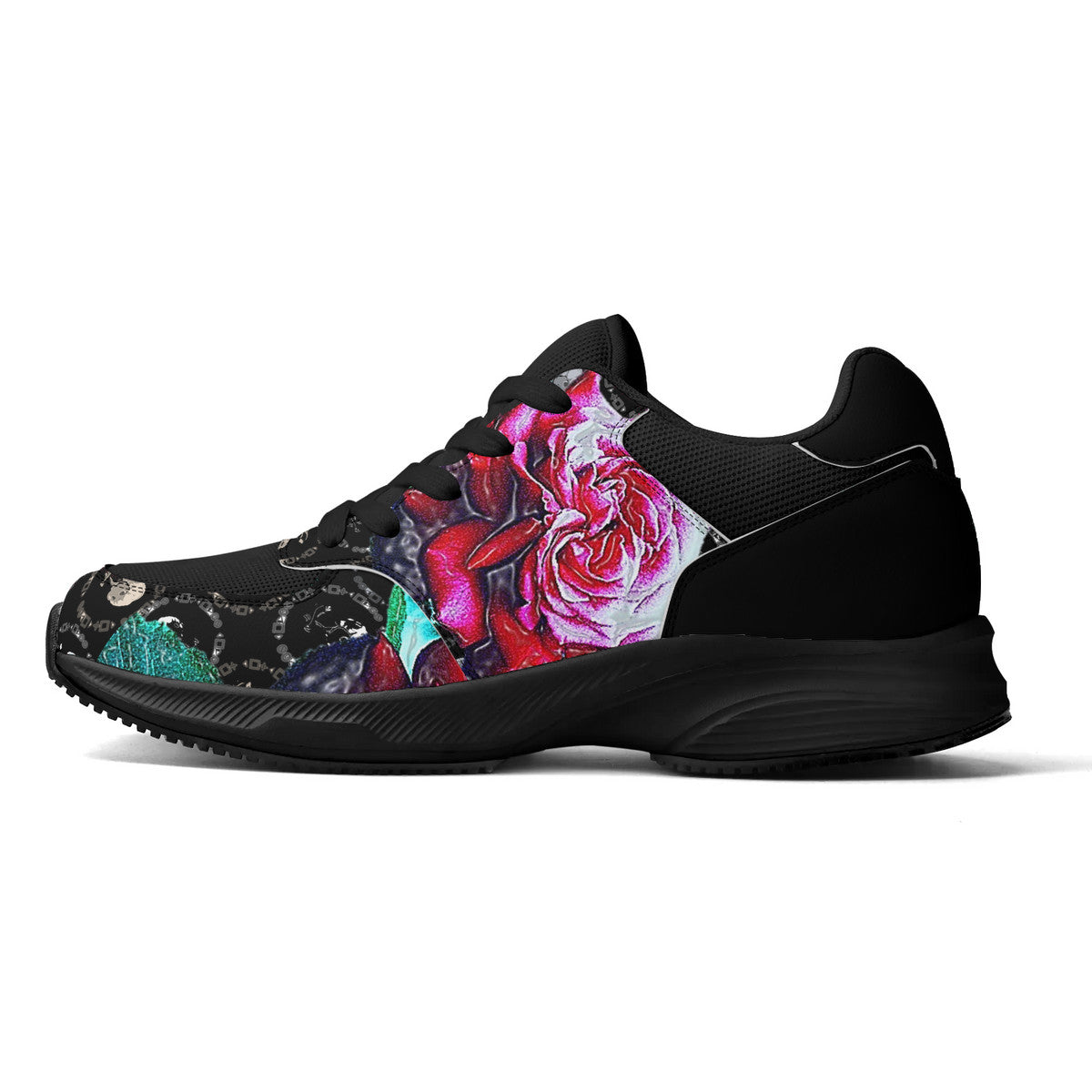 Branded Rose Unisex Lightweight Mesh Athletic Sneakers