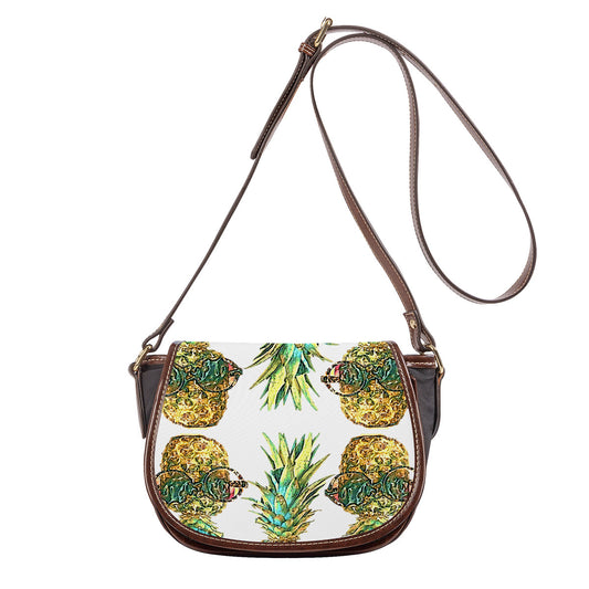 Pineapple Man Saddle Bag