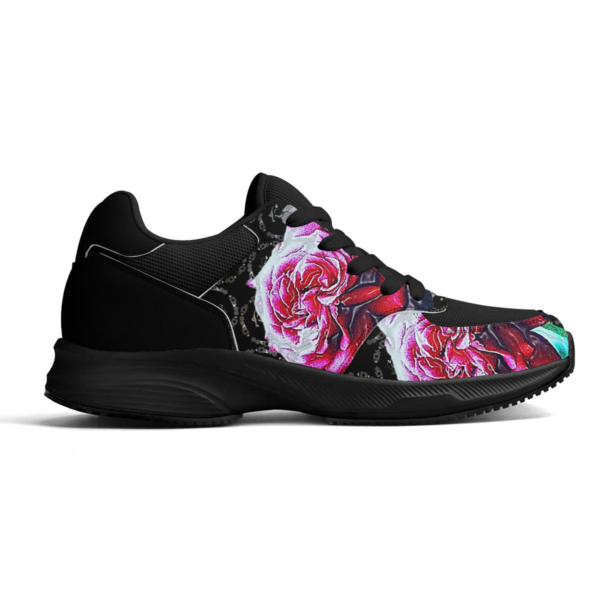 Branded Rose Unisex Lightweight Mesh Athletic Sneakers