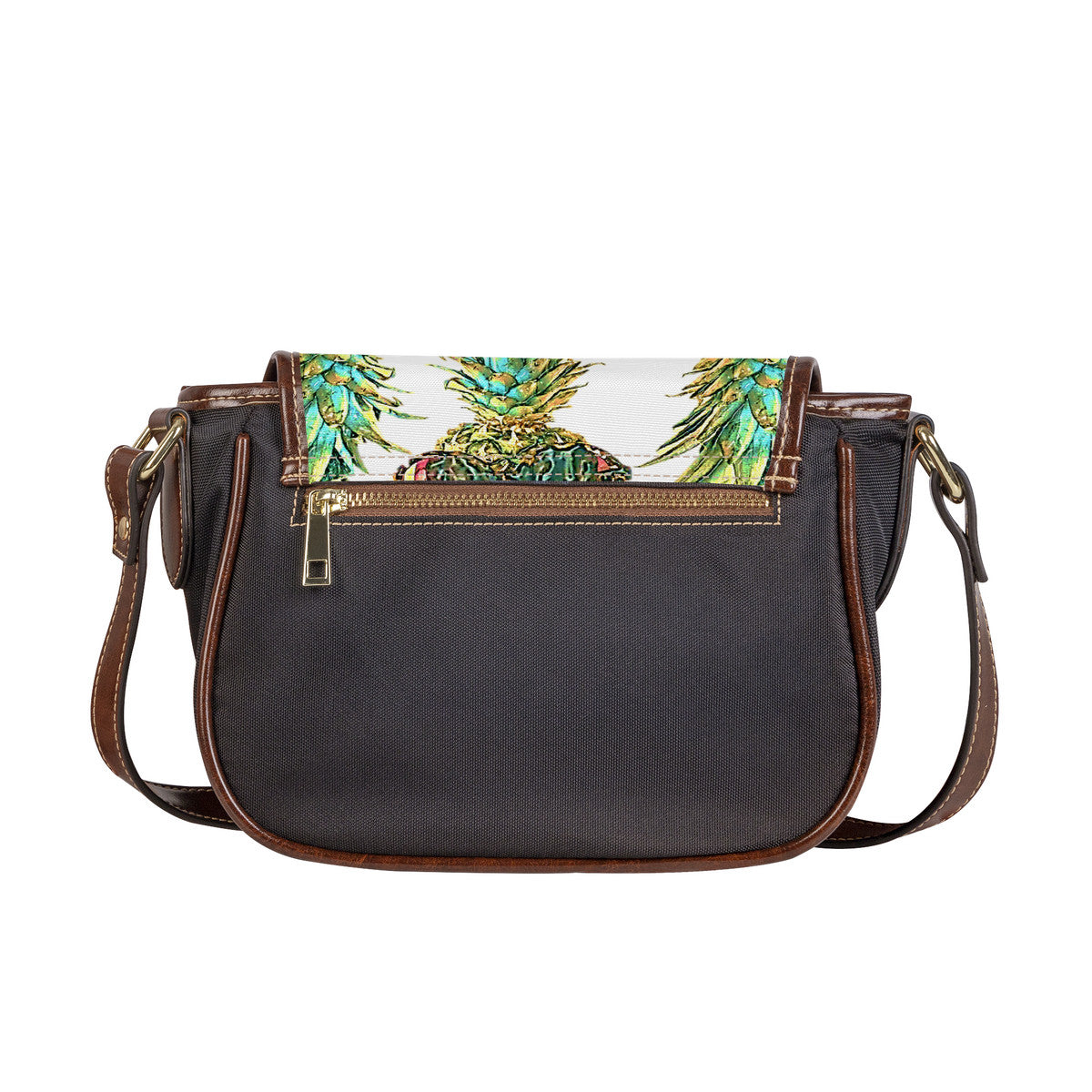 Pineapple Man Saddle Bag