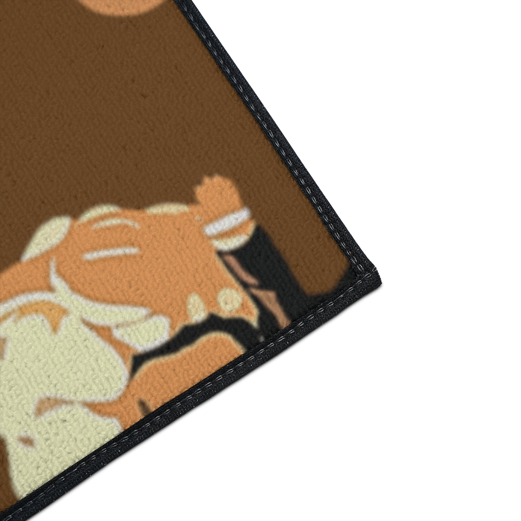 Cartoon Branded Heavy Duty Floor Mat