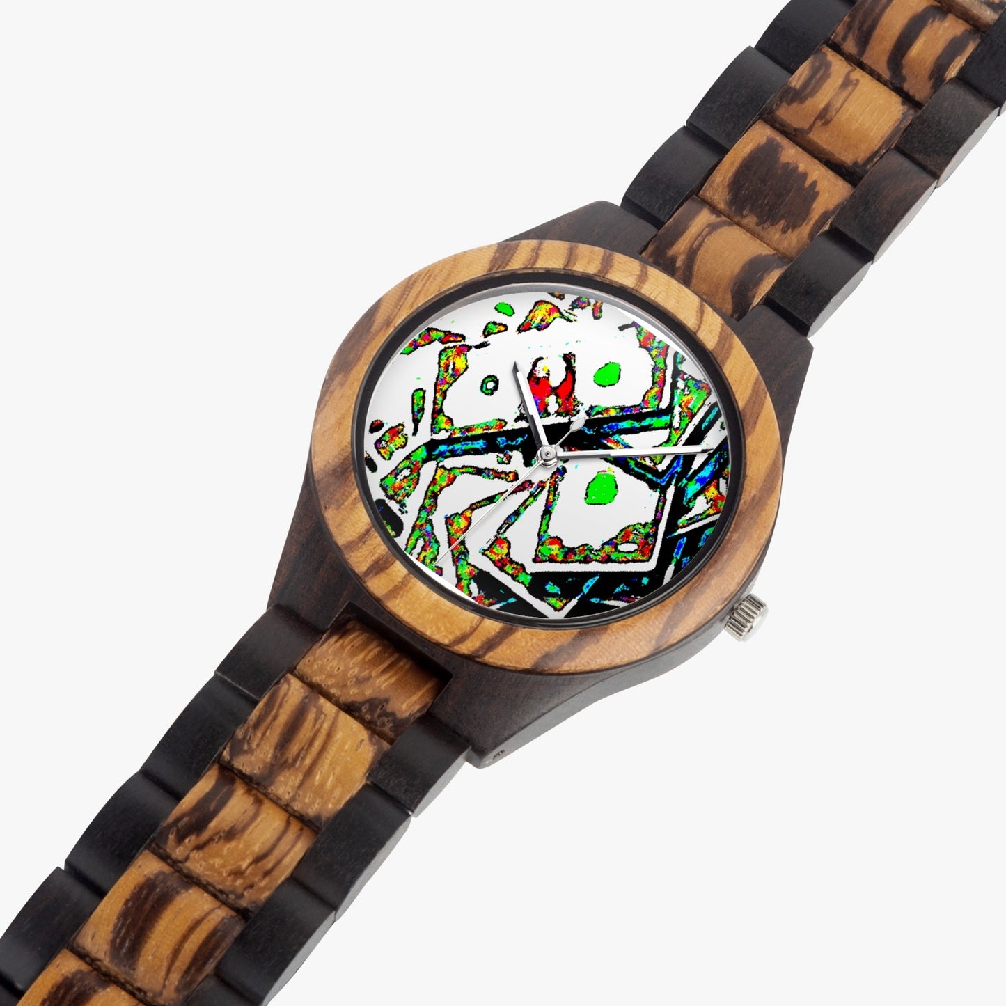 207. Indian Ebony Wooden Watch