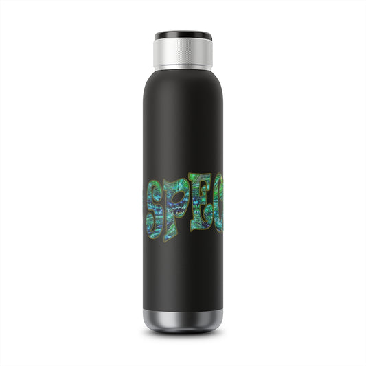 Graphic "Special" Soundwave Copper Vacuum Audio Bottle 22oz