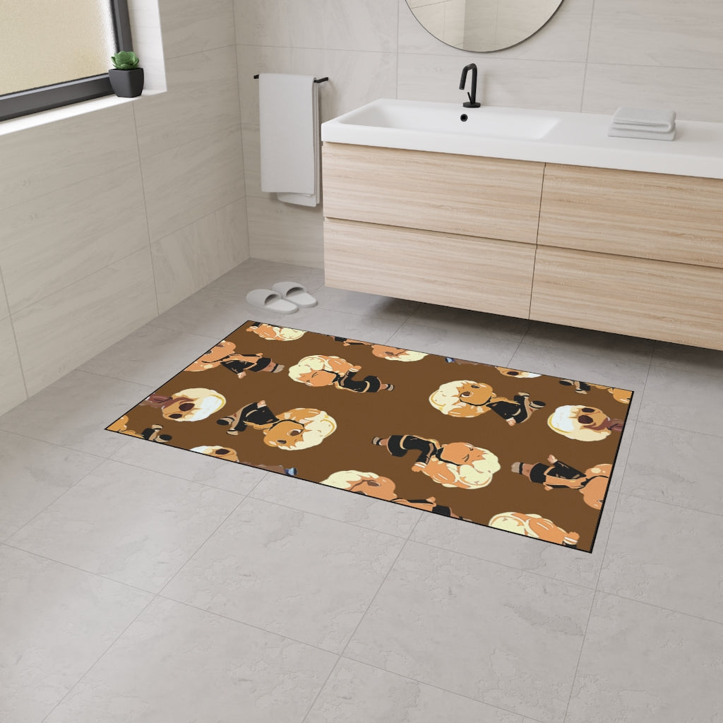 Cartoon Branded Heavy Duty Floor Mat