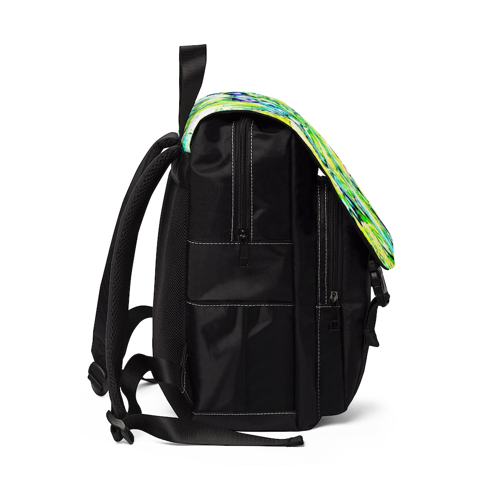 Neon Unisex Casual Shoulder Backpack