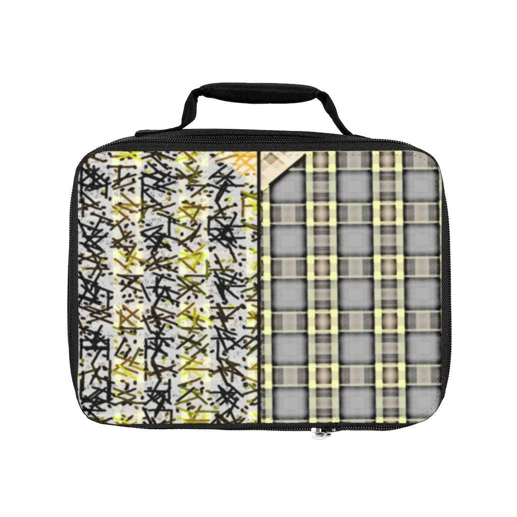 Patchwork Plad Lunch Bag