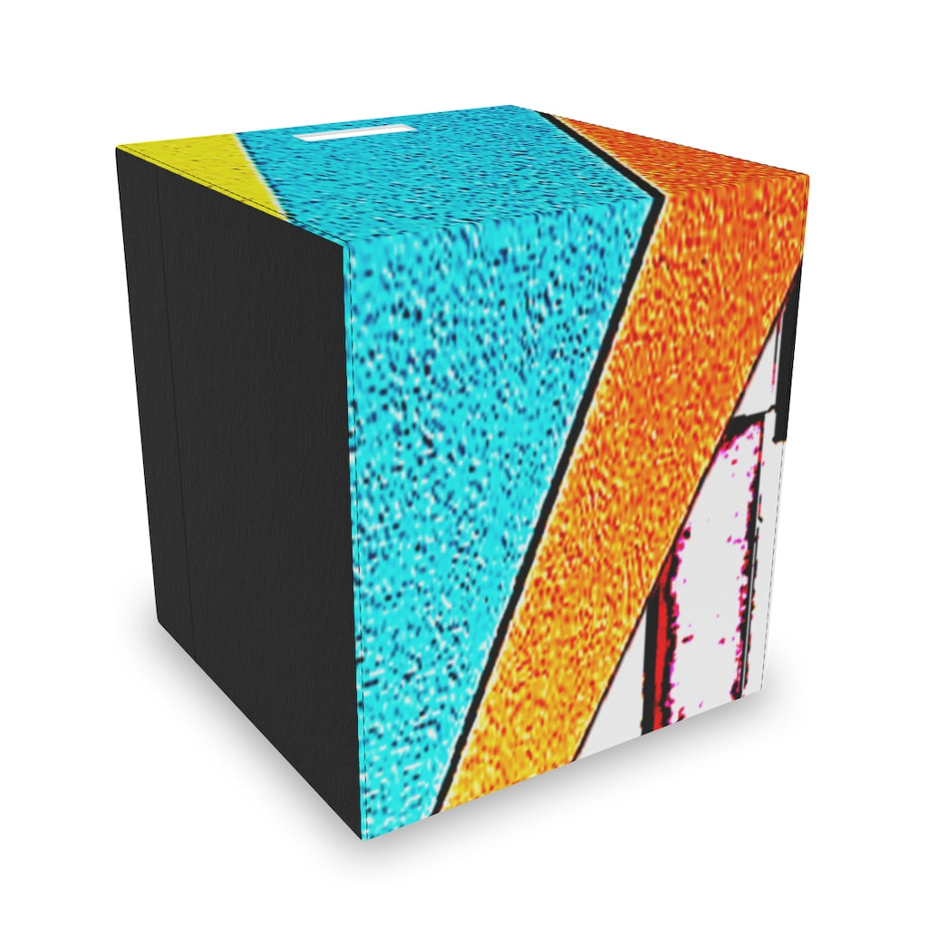 Abstract Felt Storage Box