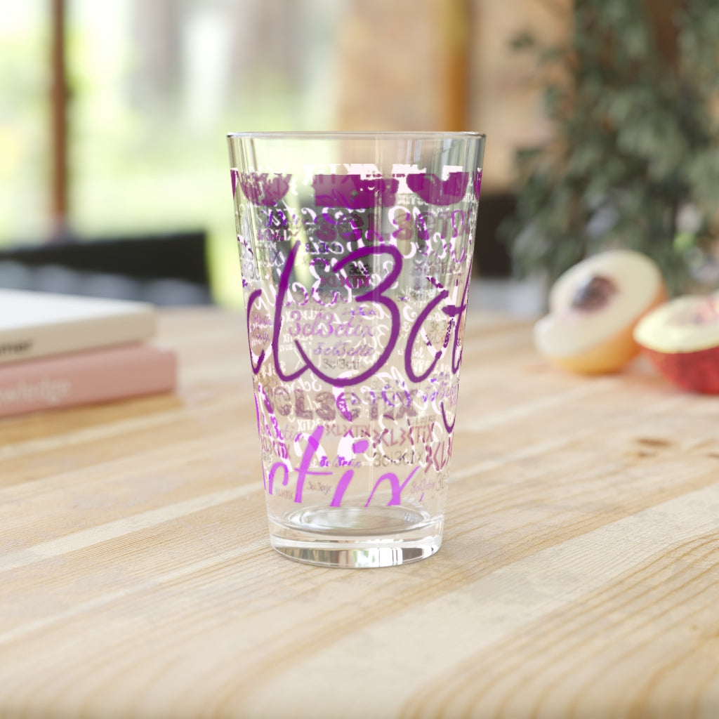 Branded Pint Glass, 16oz