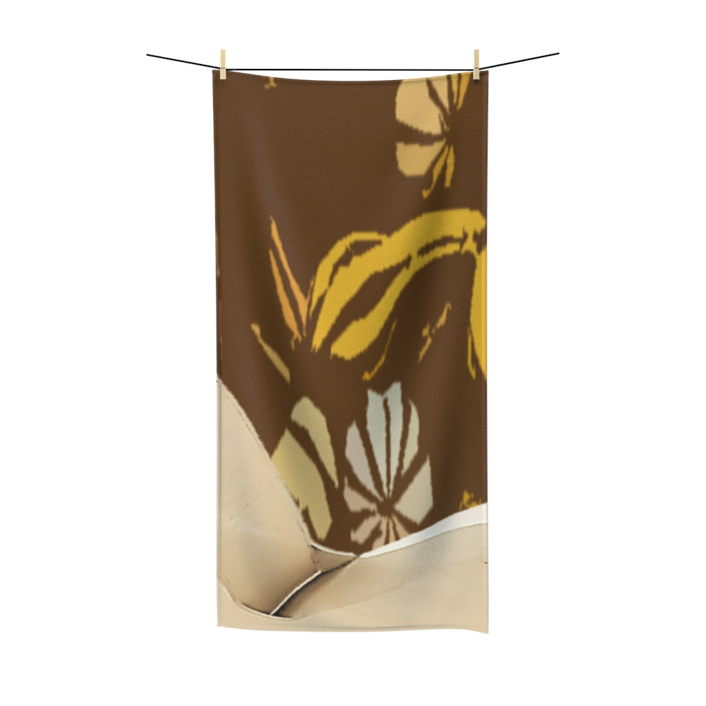 Brown Polycotton Towel