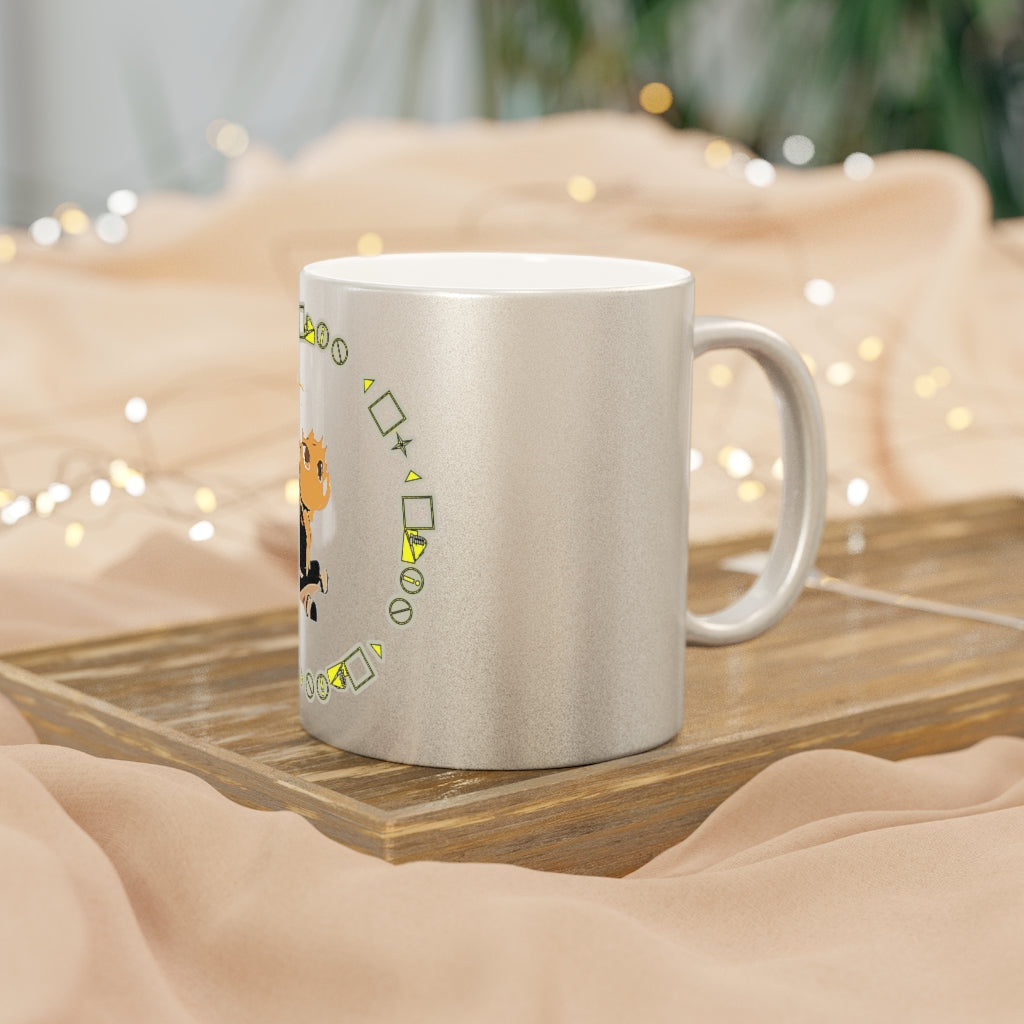 Logo Metallic Mug (Silver\Gold)