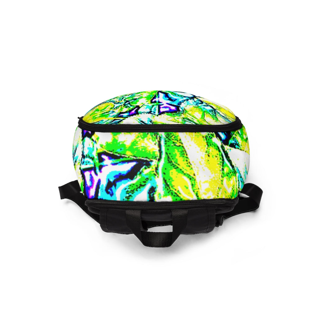 Neon Unisex Fabric Backpack