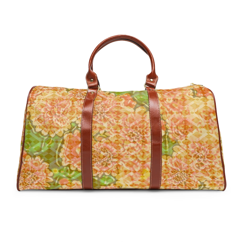 Floral Waterproof Travel Bag