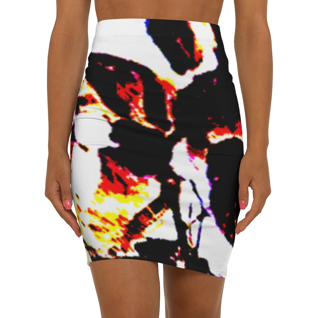 Floral Women's Mini Skirt