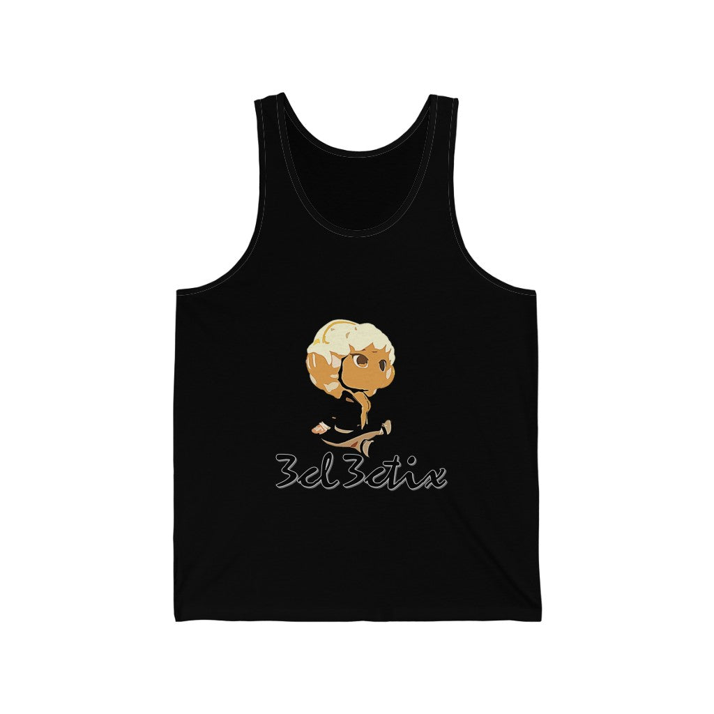 Branded Unisex Jersey Tank