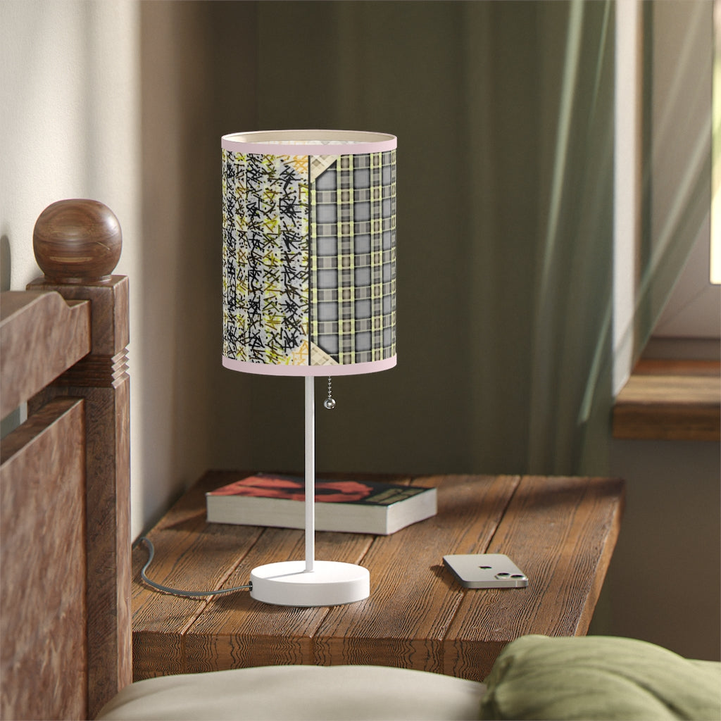 Patchwork Lamp on a Stand, US|CA plug