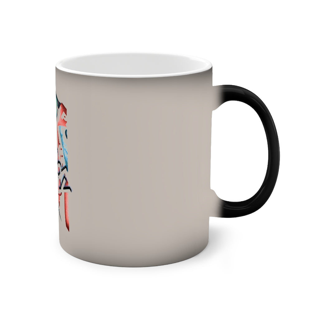 Graphic Trendy Color-Changing Mug, 11oz