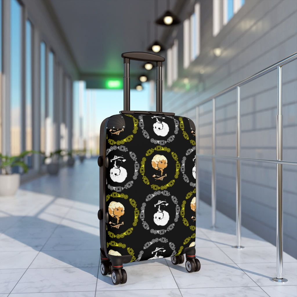 Branded Pattern Suitcases