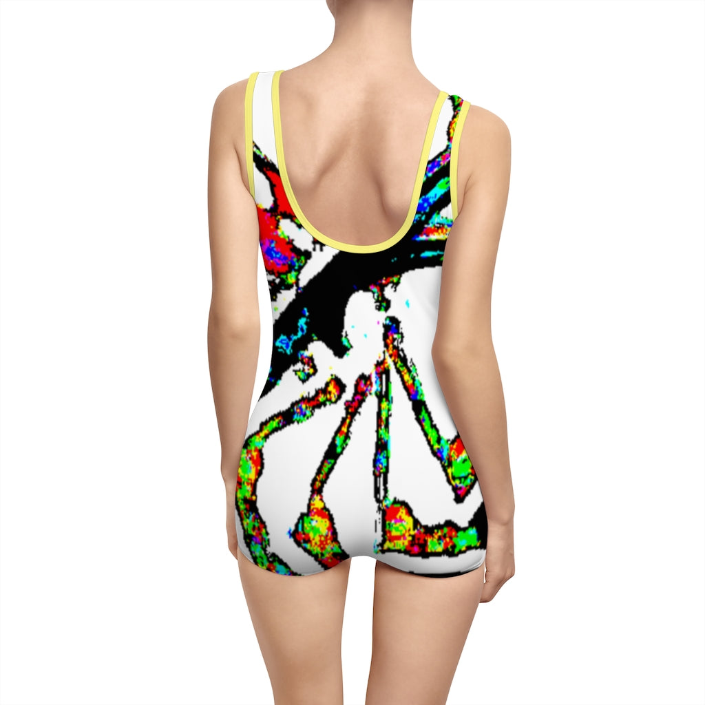 Painted Money Vintage Swimsuit