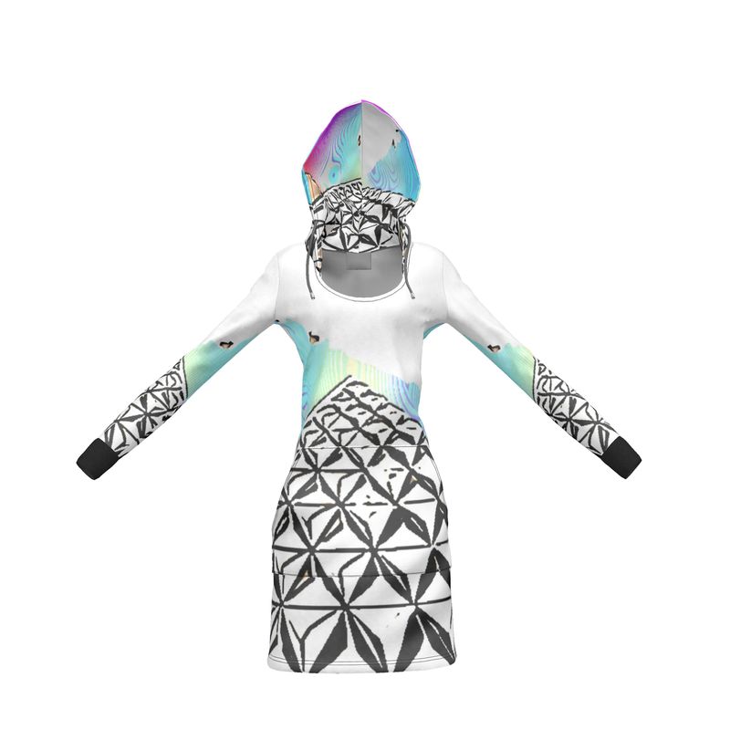 Pyramid Hoodie Dress