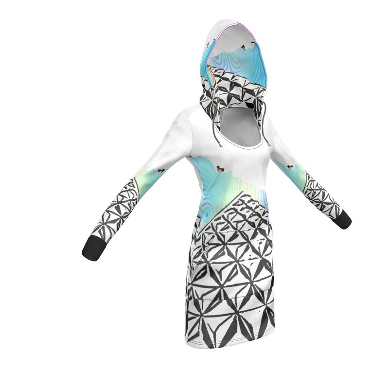 Pyramid Hoodie Dress