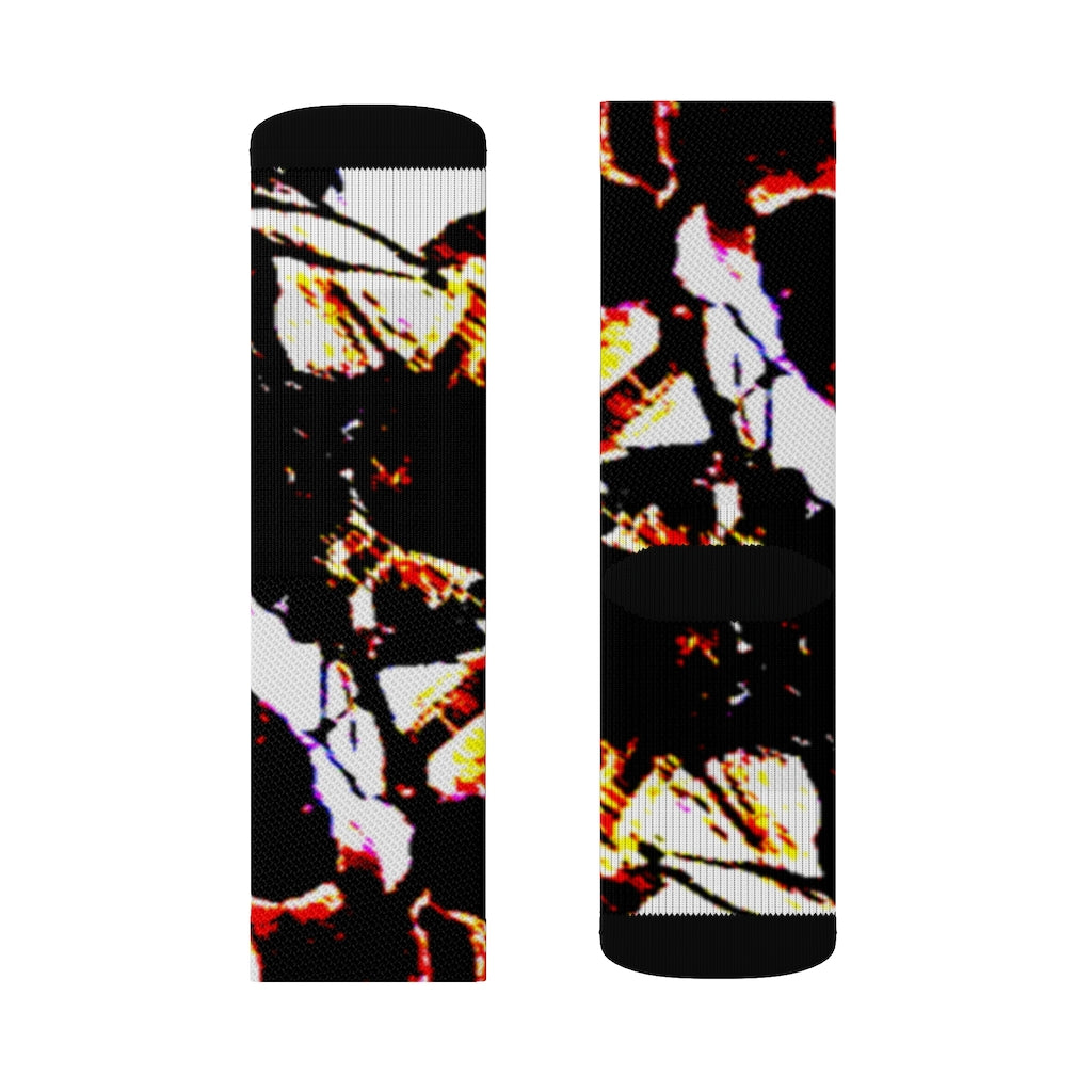 Floral Sublimation Socks