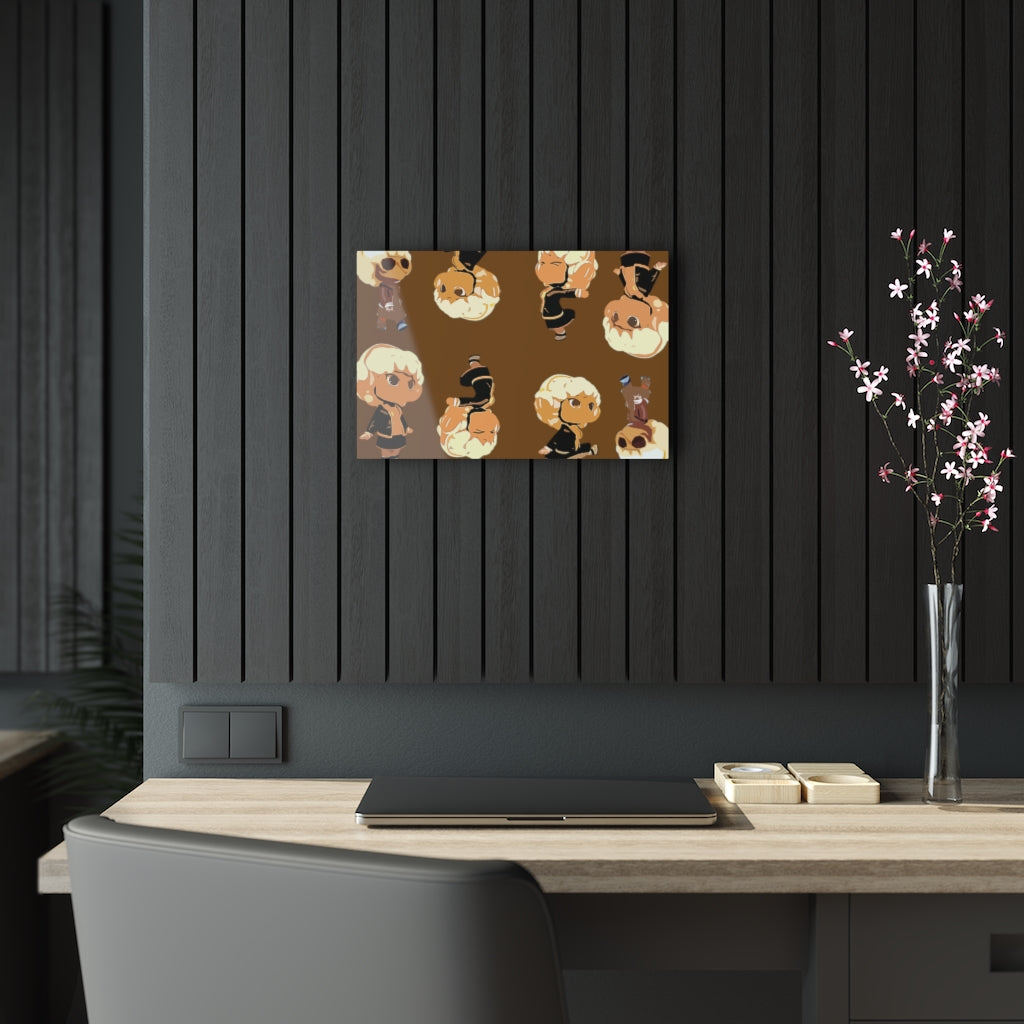 Brown Branded Acrylic Prints