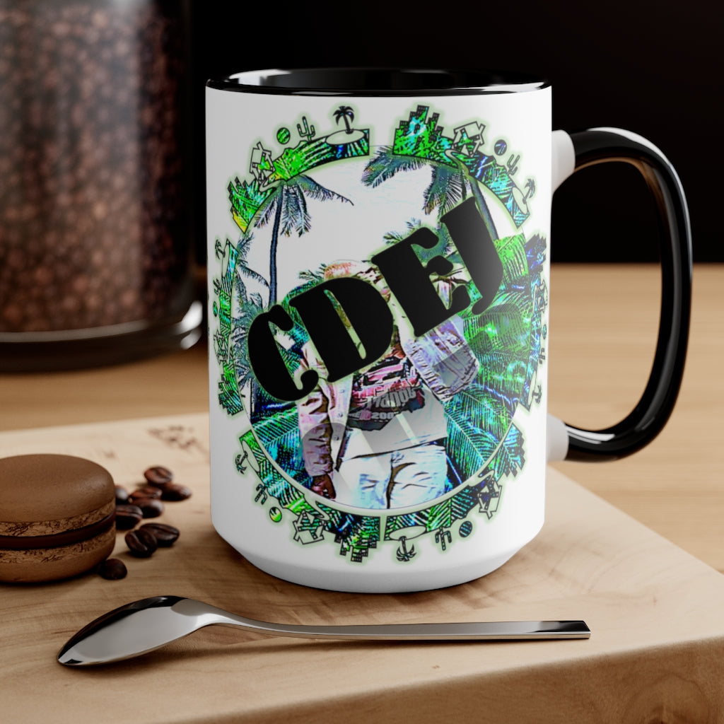 CDEJ Logo Accent Mug