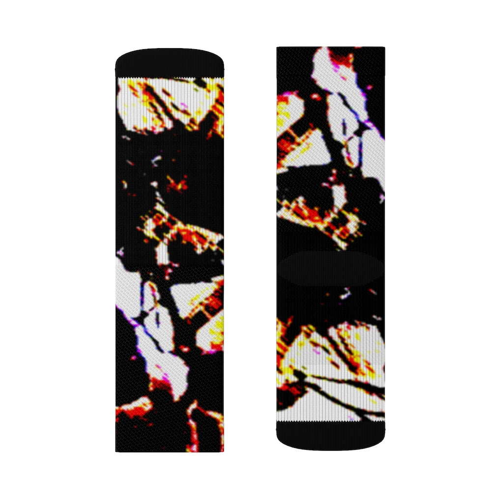 Floral Sublimation Socks