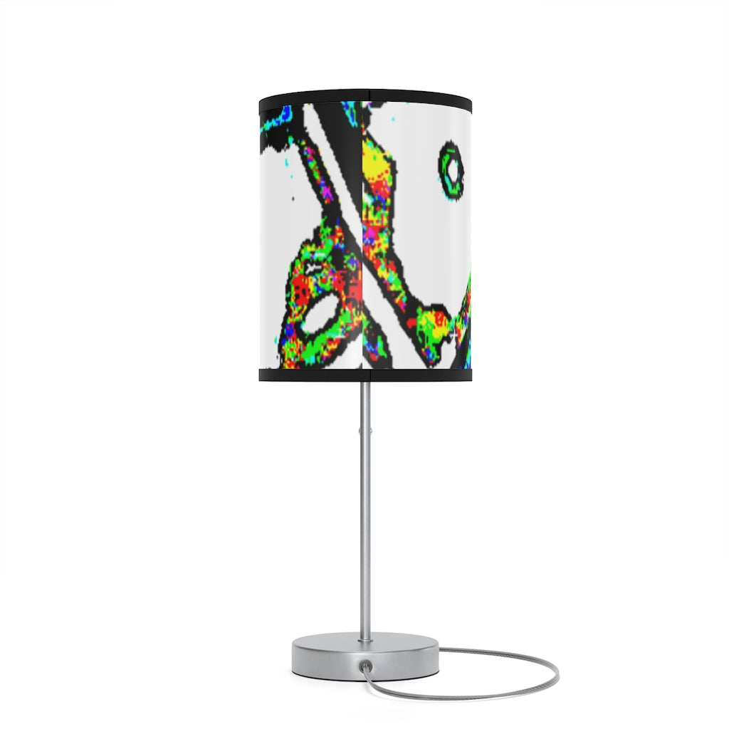 Painted Money Lamp on a Stand, US|CA plug