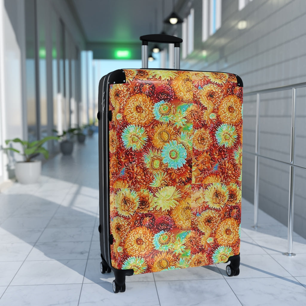 Floral Suitcases