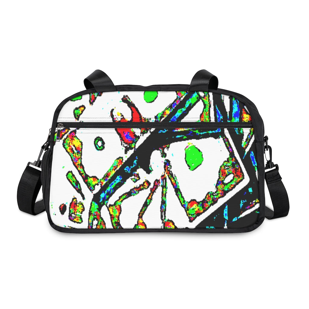 Painted Money Fitness Handbag