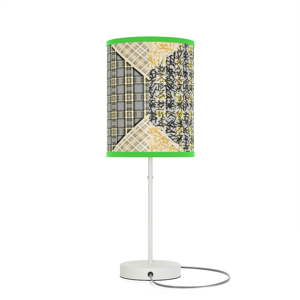 Patchwork Lamp on a Stand, US|CA plug