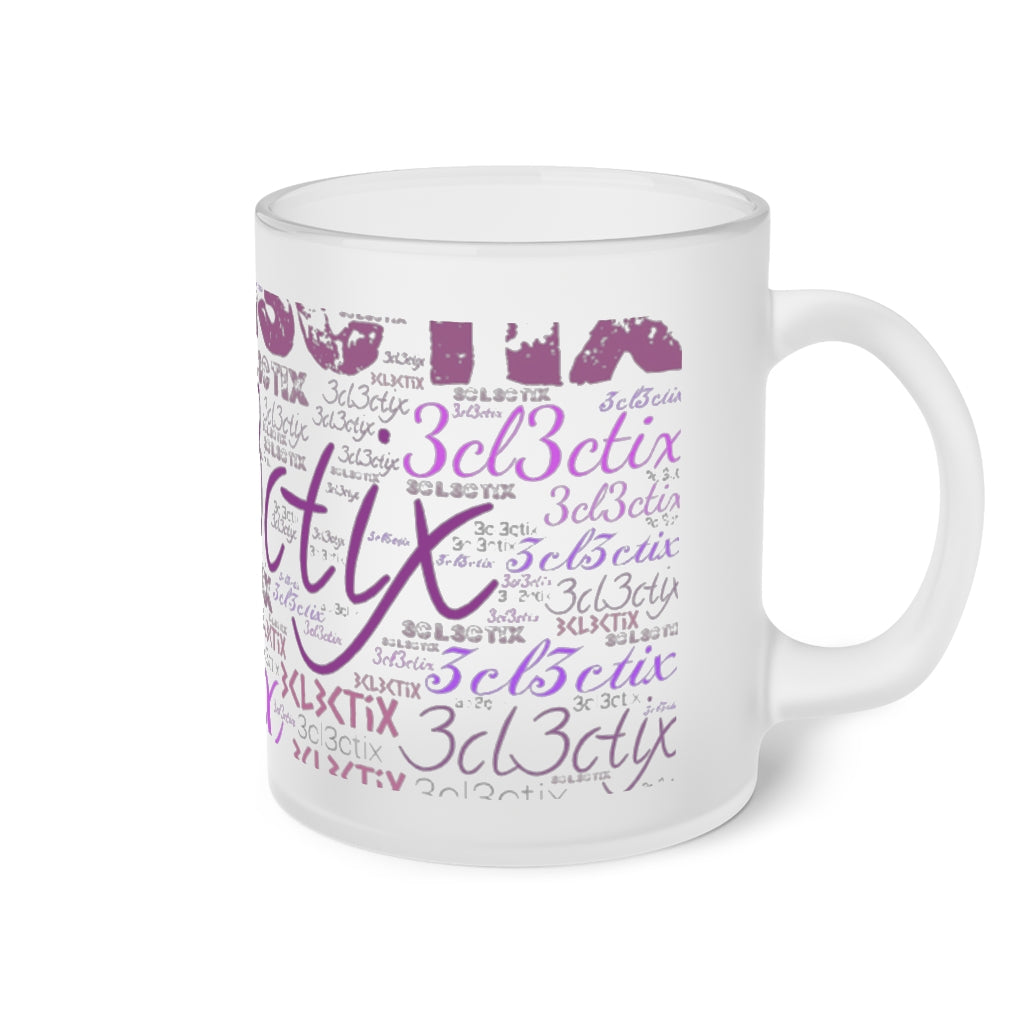 Branded Frosted Glass Mug