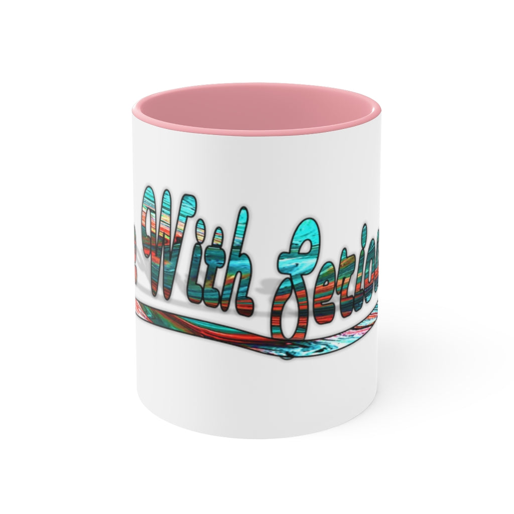 Graphic "Baddie" Accent Mug