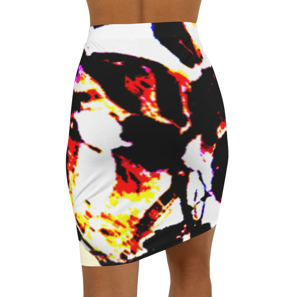 Floral Women's Mini Skirt