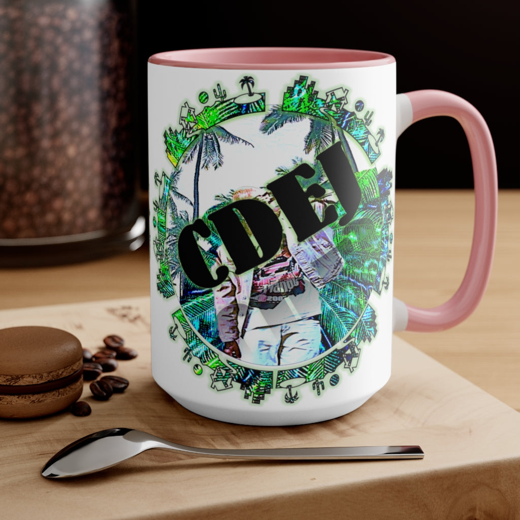 CDEJ Logo Accent Mug