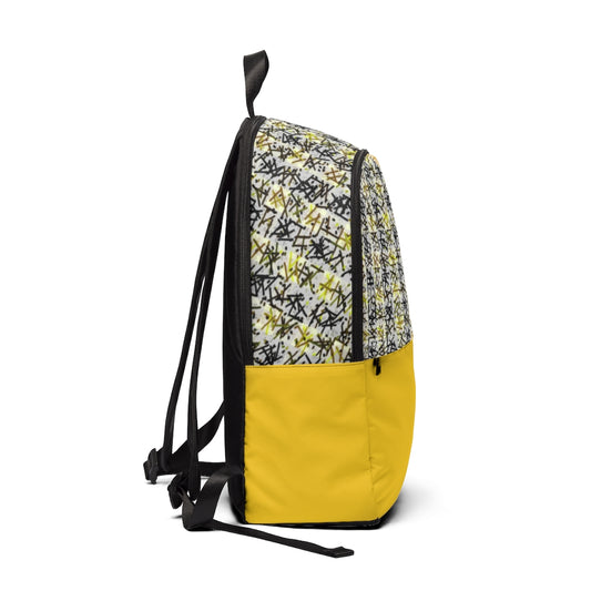 Patchwork Plad Unisex Fabric Backpack