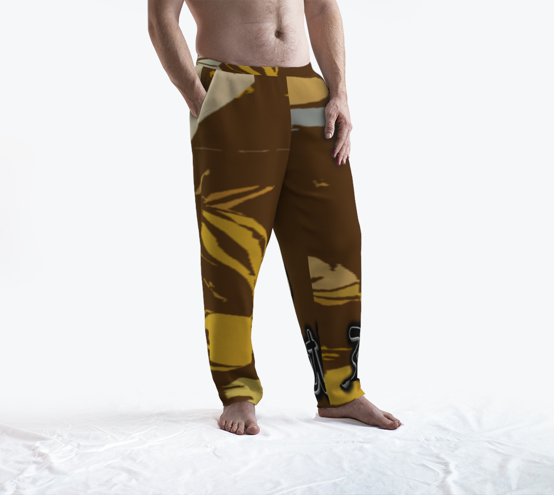 Brown Branded Lounge Pants