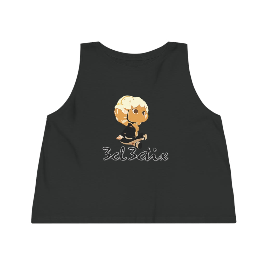 Branded Women's Dancer Cropped Tank Top