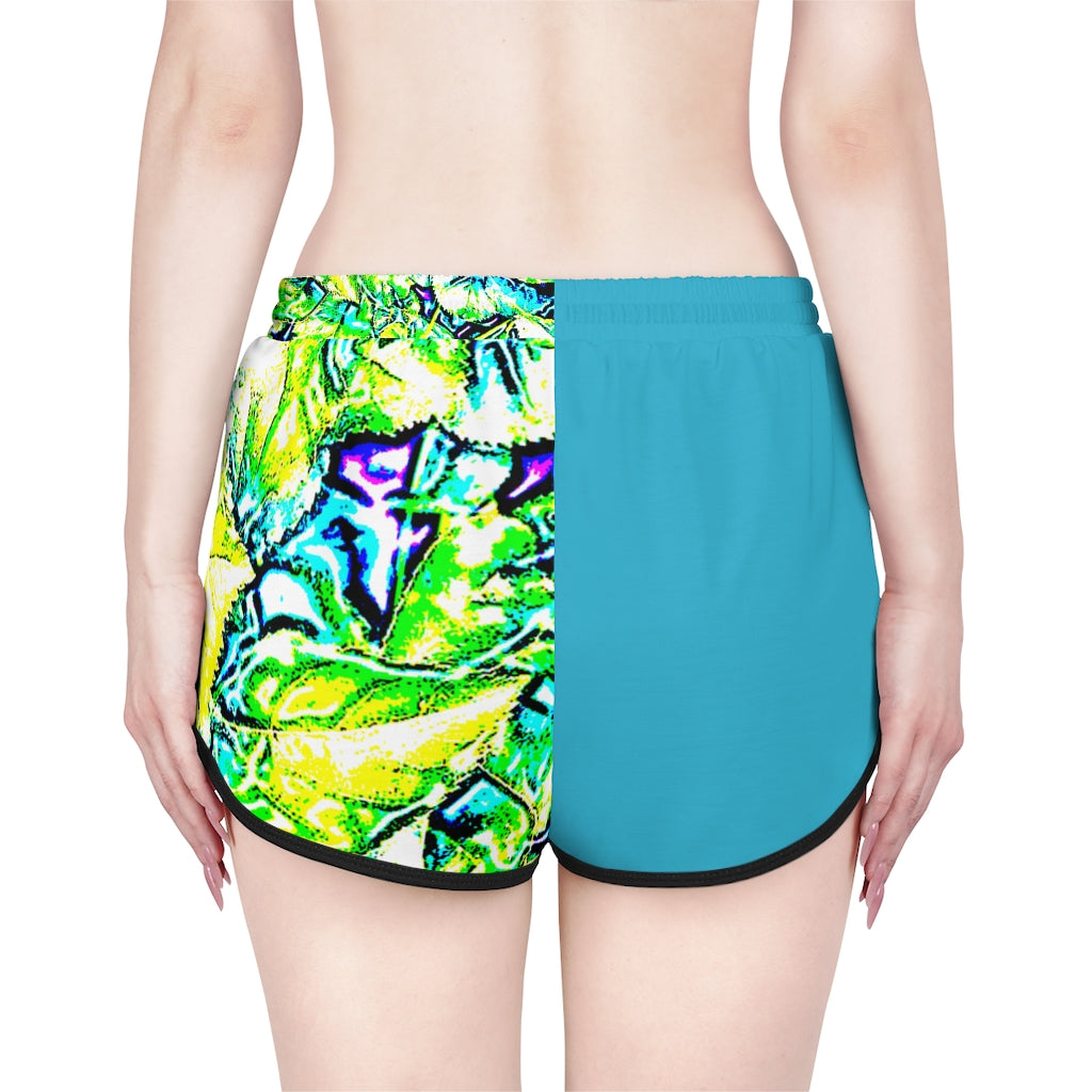 Neon Women's Relaxed Shorts (AOP)