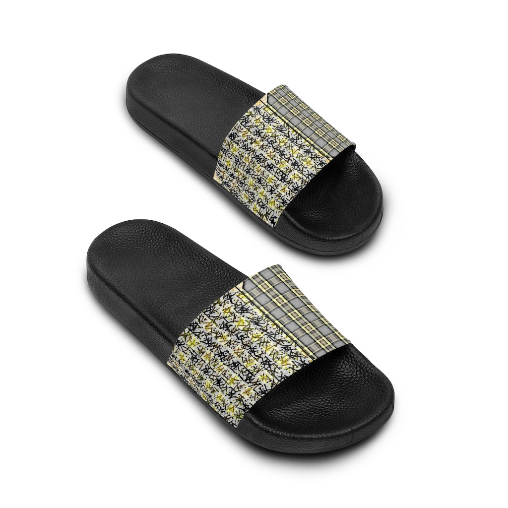 Patchwork Women's Slide Sandals