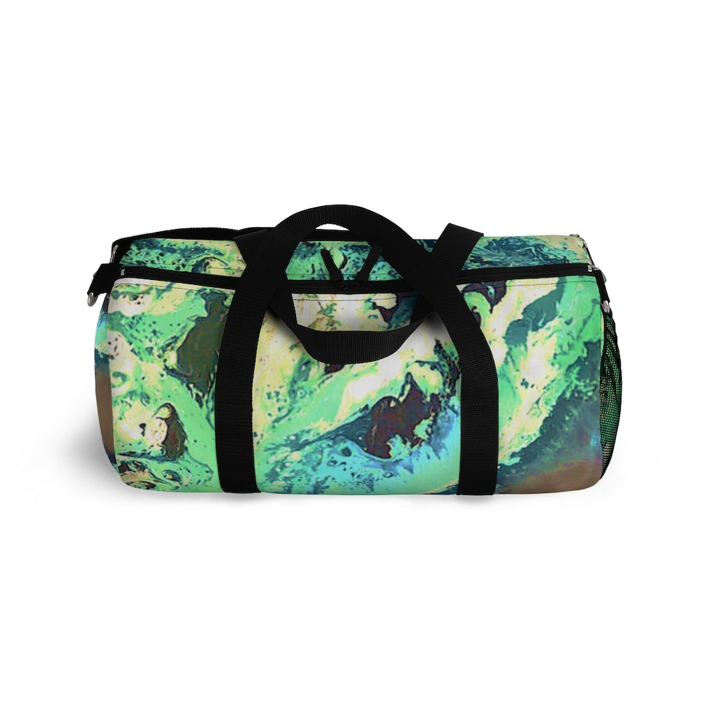 CDEJ Green Marble Duffel Bag