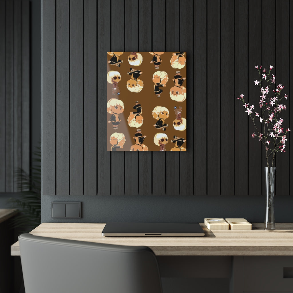 Brown Branded Acrylic Prints