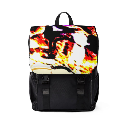 Floral Unisex Casual Shoulder Backpack