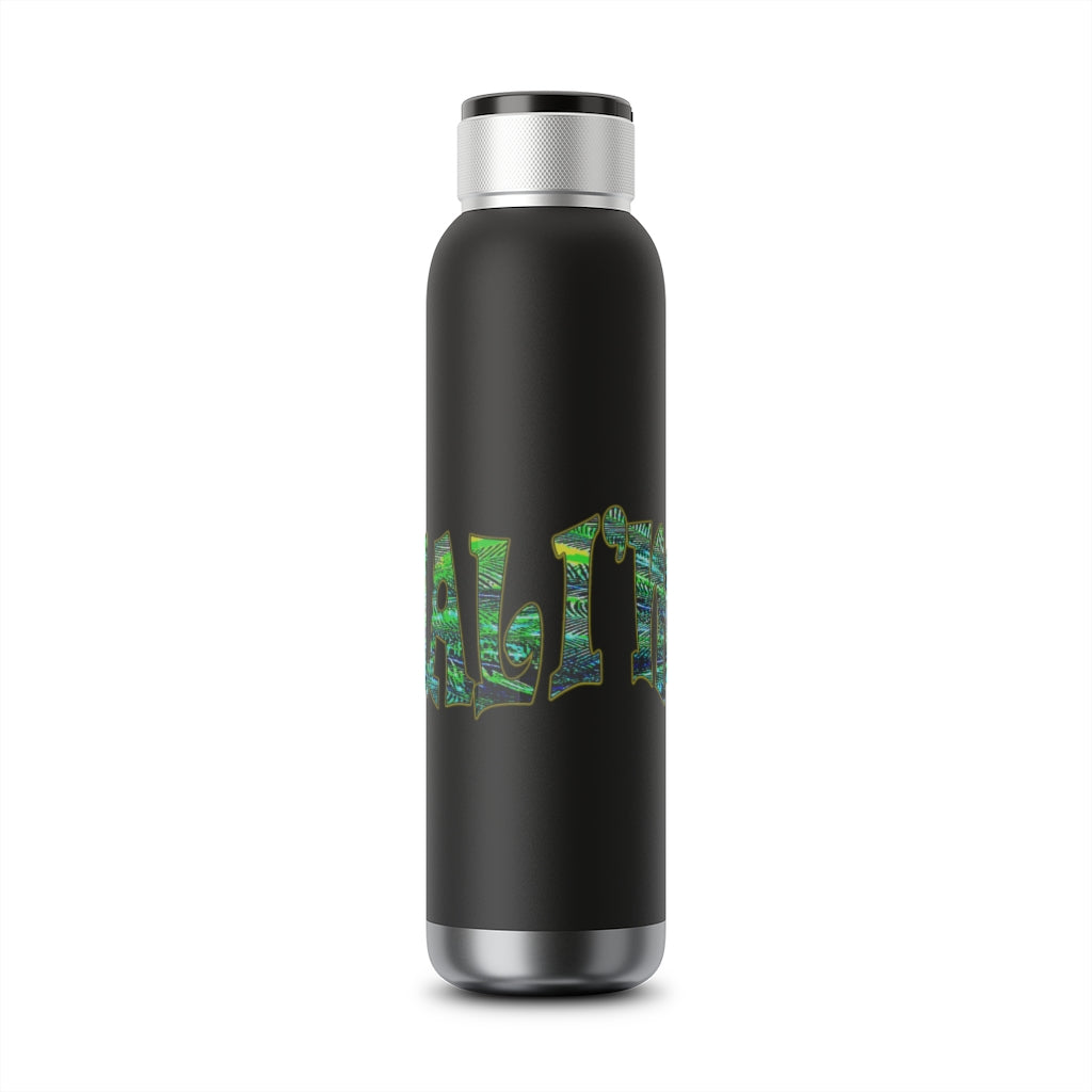 Graphic "Special" Soundwave Copper Vacuum Audio Bottle 22oz