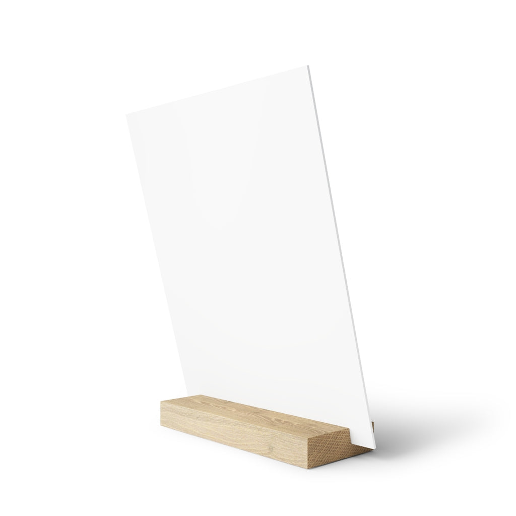 Abstract Gallery Board with Stand