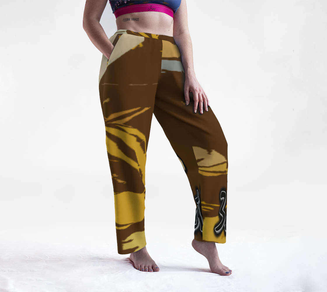 Brown Branded Lounge Pants