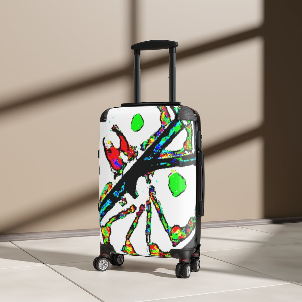 Painted Money Suitcases