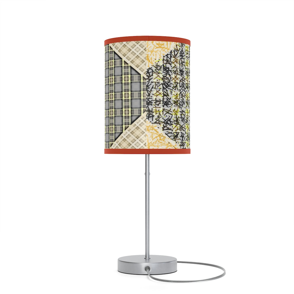 Patchwork Lamp on a Stand, US|CA plug