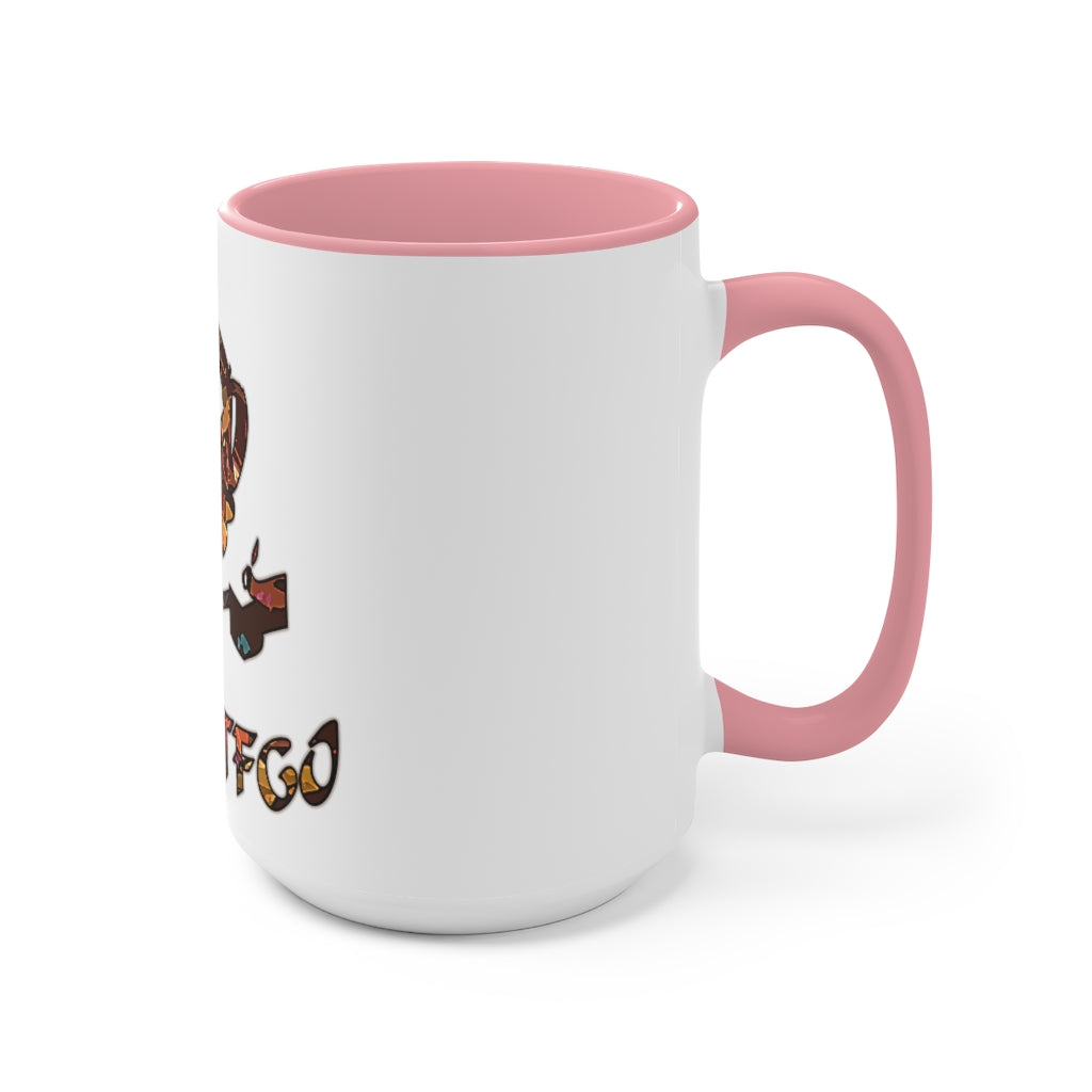 Graphic "Coffee" Accent Mug